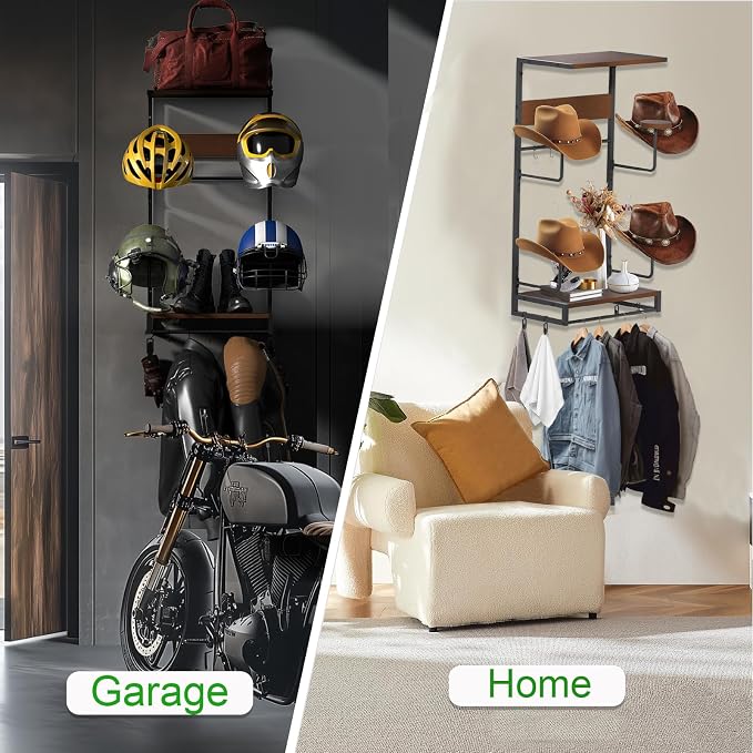 EleganceX Motorcycle Helmet Storage - Image 3