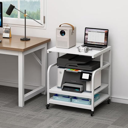 Printer Stand, 25.6" x 23.6" x 30.9" Extra Large Printer Table - Image 6