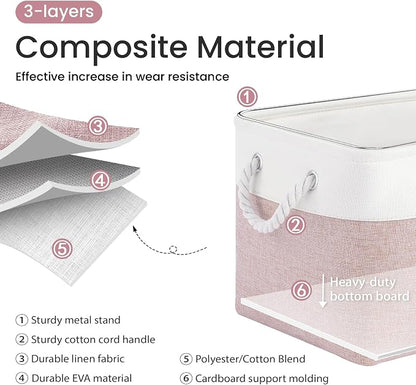 15x11x10 In Foldable Fabric Large Storage Bins - Image 2