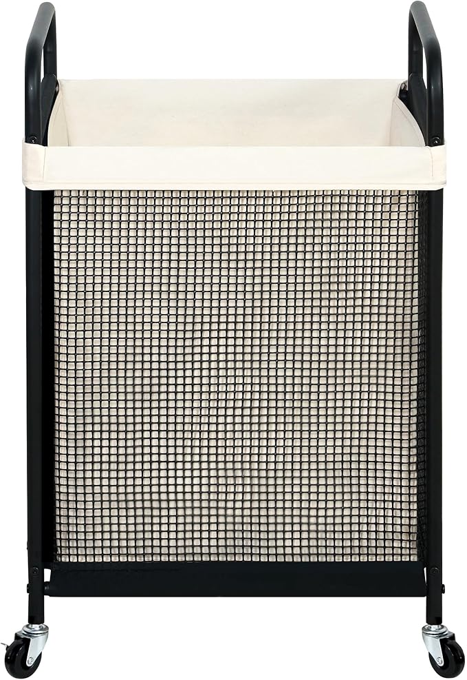 STO STO Laundry Hamper, 90L Rolling Laundry Sorter Cart by STOSTO