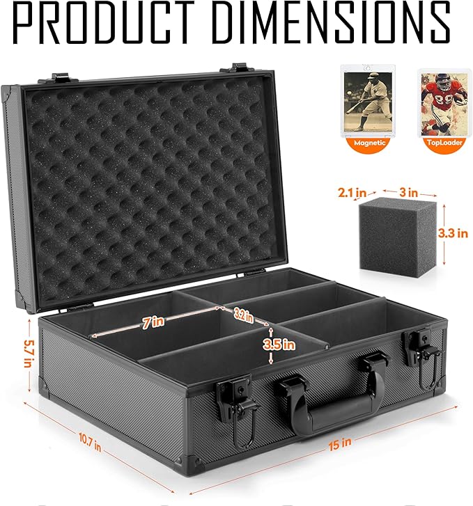 Top Loaders Storage Box with Key Lock - Image 3