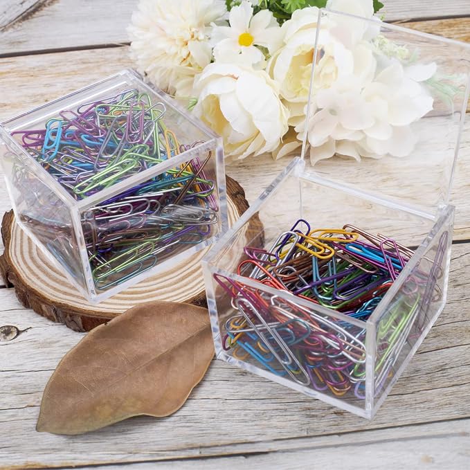 2 Pack Small Clear Acrylic Organizer - Image 3
