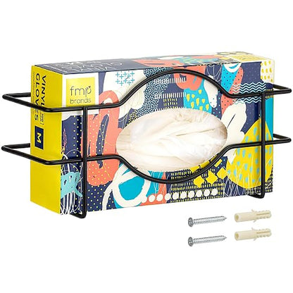 FMP Brands Single Glove Holder for Wall Mount, Wire Rack Disposable Napkin Box by FMPBrands