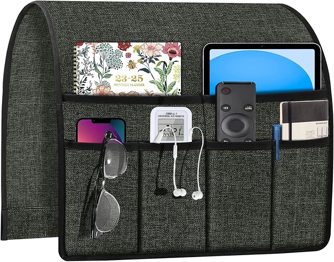 Joywell Remote Control Caddy for Chair Arm Couch Armrest Organizer Non Slip by Joywell