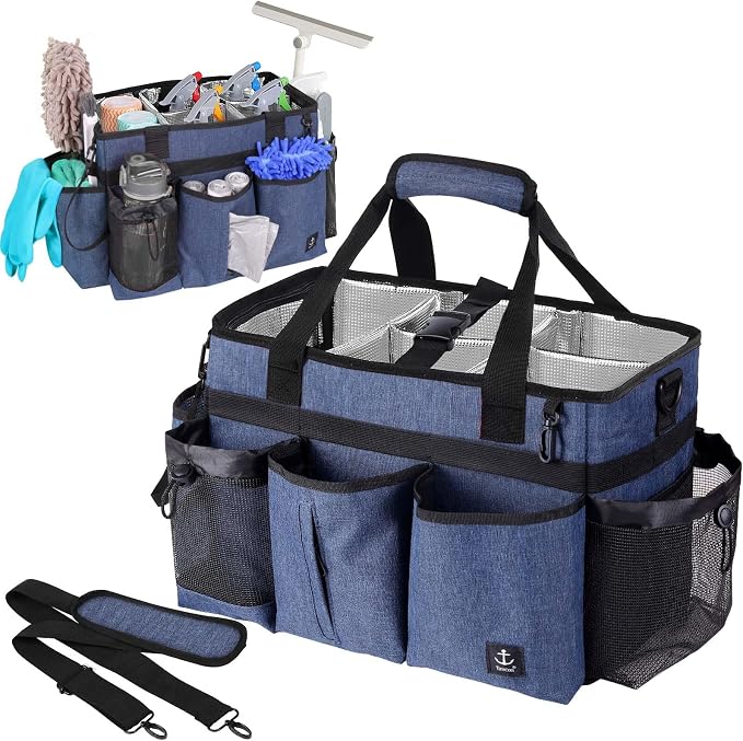Large Wearable Cleaning Caddy Bag by Timoxi