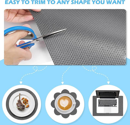 Drawer Liners, Waterproof Shelf Liner, Anti-Slip Non-Adhesive BPA Free Kitchen - Image 4