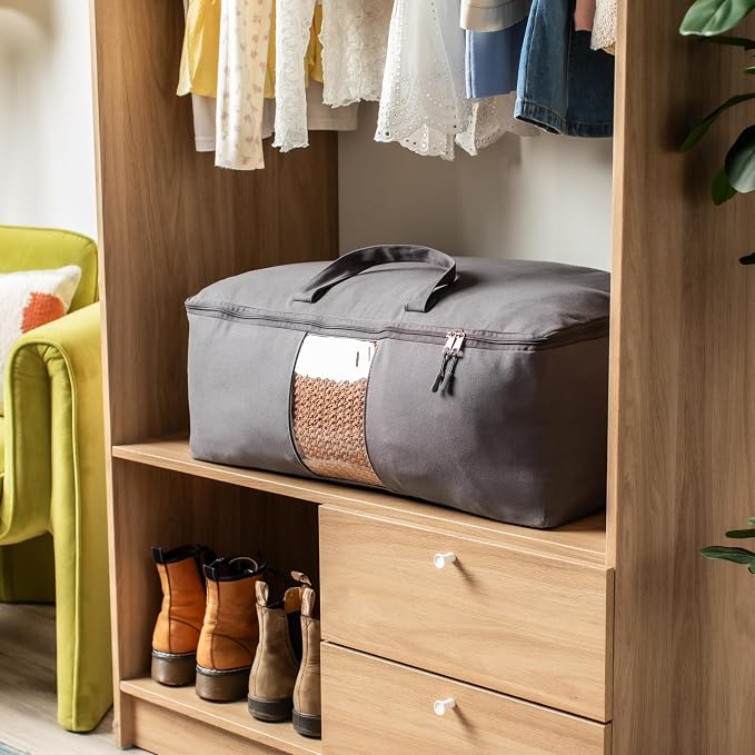 Soft Canvas Storage Bags with Zipper. Thick Breathable - Image 6