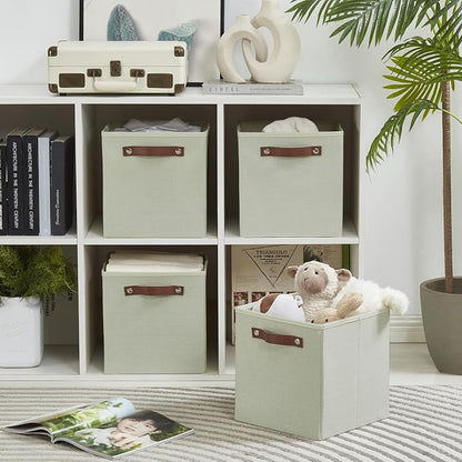 Collapsible Fabric Storage Cube Bins - Image 7
