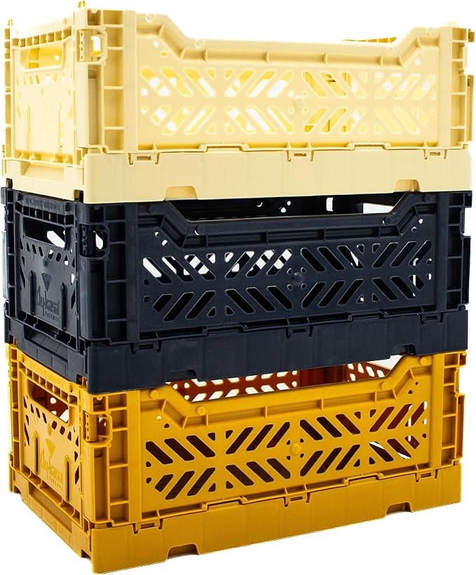 Collapsible Storage Box, Foldable Crate Organizer Bin - Image 3