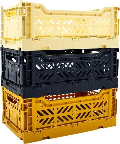 Collapsible Storage Box, Foldable Crate Organizer Bin - Image 3