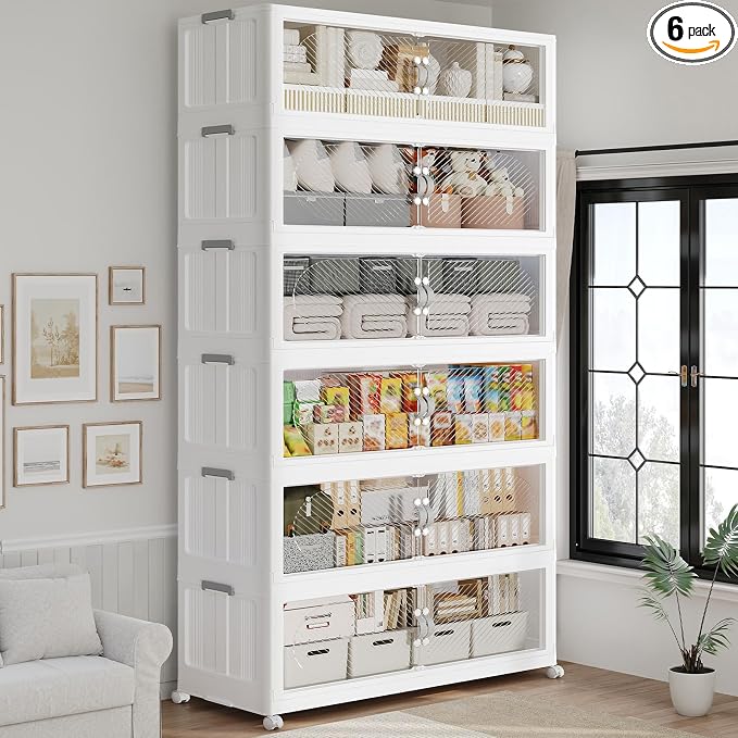 960QT Extra Large Stackable Storage Bins by QAVABIN