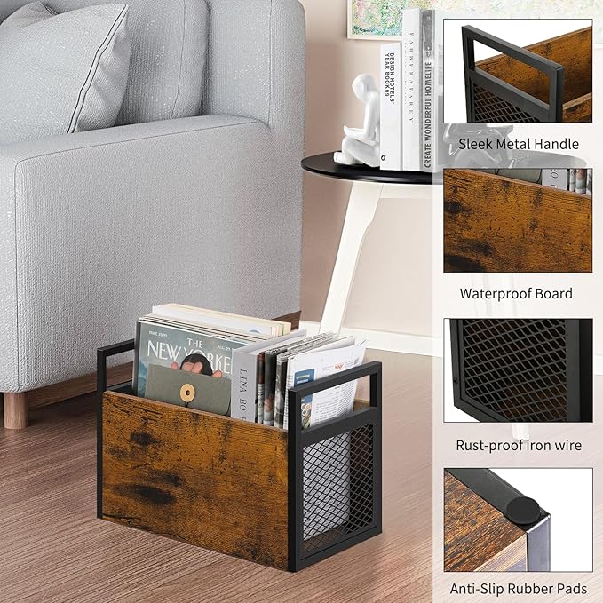 YINMIT Magazine Holder, Magazine Rack Floor, Magazine Rack - Image 3