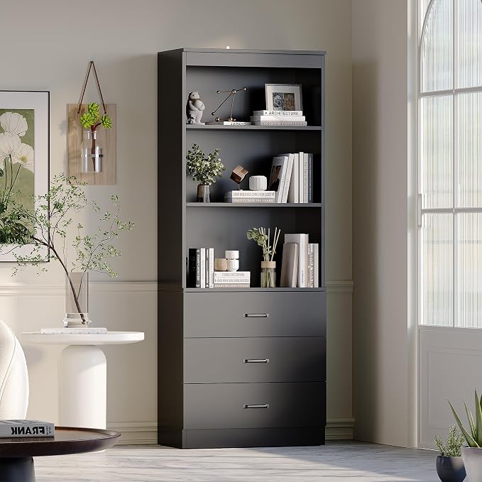 oneinmil 70" H 6-Tier Bookshelf by oneinmil