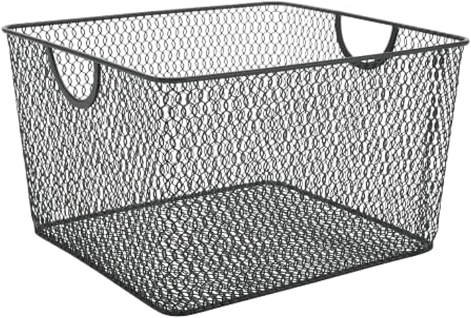 YBM Home Wire Mesh Kitchen Storage Basket Organizer by YBMHome
