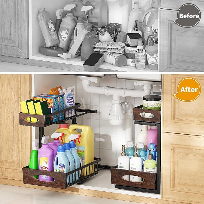 2-Tier Under Sink Organizer - Image 8