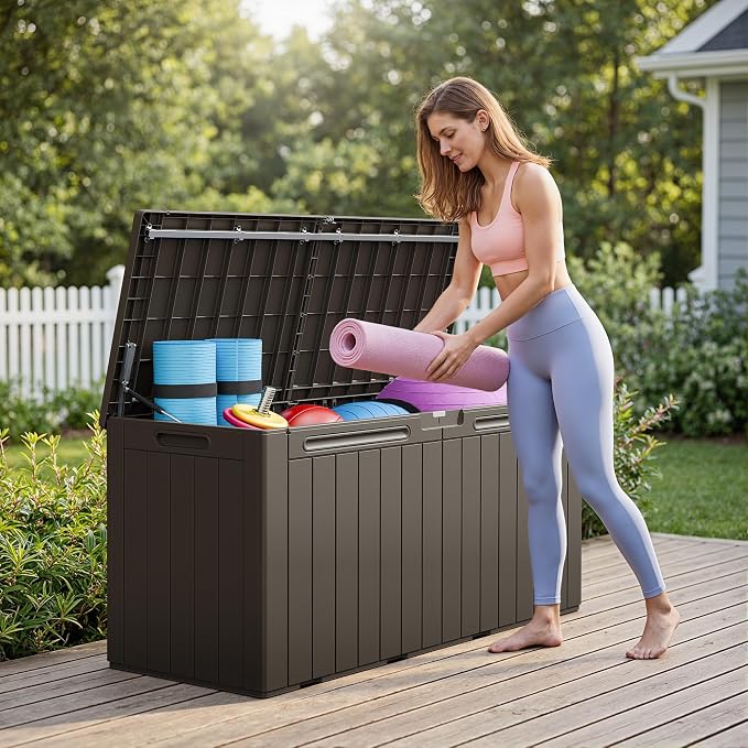 Greesum 110 Gallon Outdoor Storage Box - Image 5