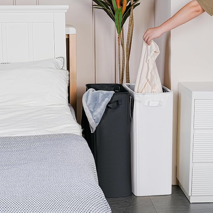 efluky Slim Laundry Basket, Narrow Laundry Hamper - Image 5