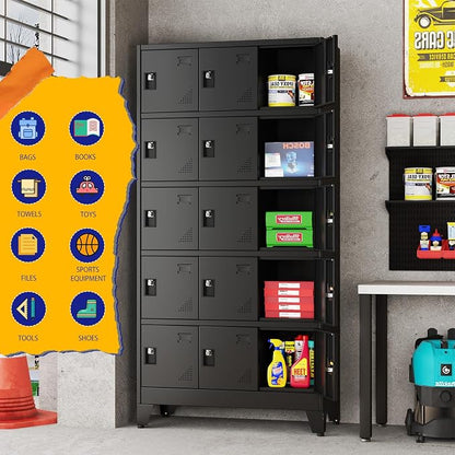 PAOFIN Metal Storage Lockers for Employees - Image 5