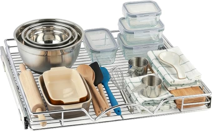 HOLDN’ STORAGE Pull Out Cabinet Organizer, Heavy Duty Caddy w/Lifetime Limited by HOLDN%E2%80%99STORAGE