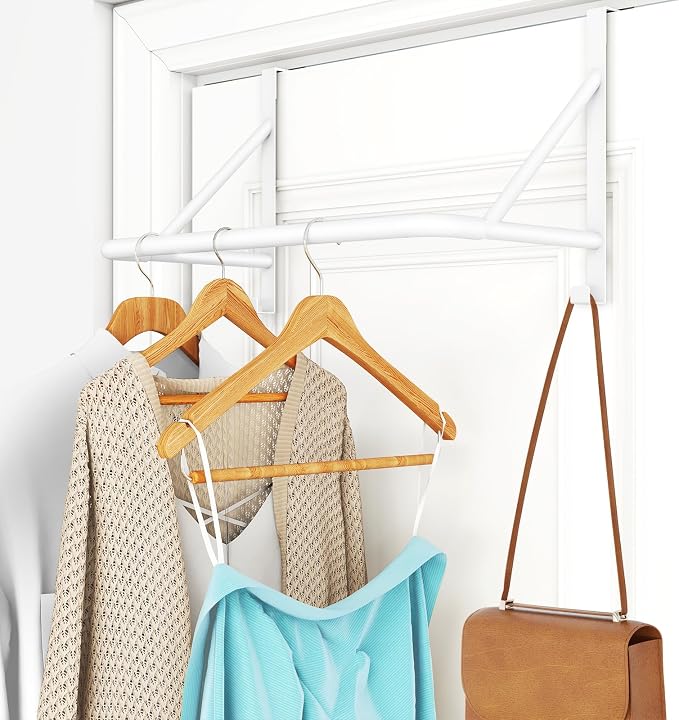 Over The Door Hanger for Clothes, Stainless Door Hangers for Clothing, Over The by CHJgroup