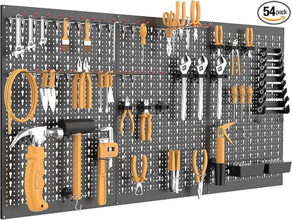 WALMANN Metal Pegboard Wall Tool Organizer Board by WALMANN