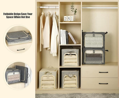 3 Openings Clothes Storage Bins - Image 5