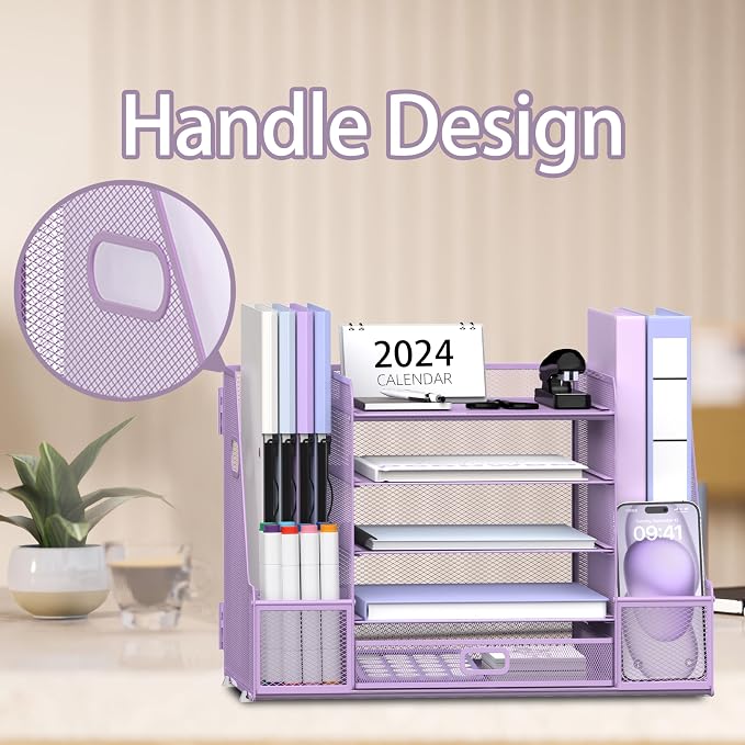 SUPEASY Mesh Desk Organizer - Image 5