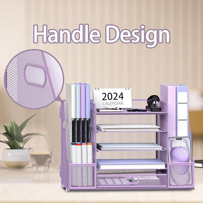 SUPEASY Mesh Desk Organizer - Image 5