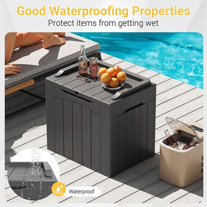 Greesum Outdoor Storage Box 31 Gallon Storage Box - Image 5