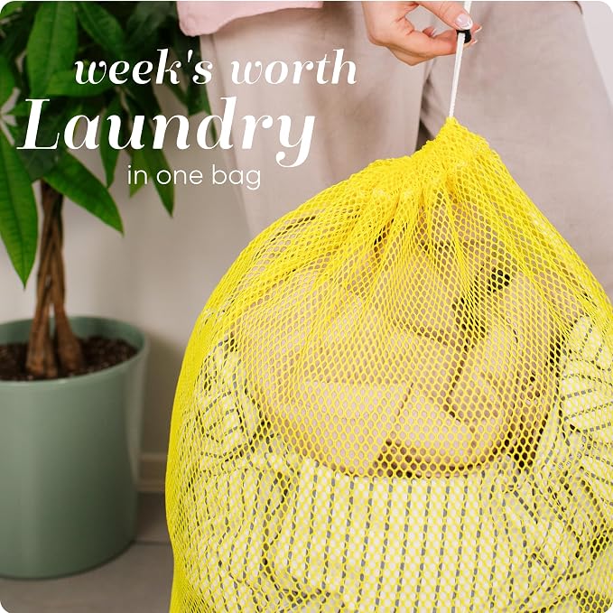 Handy Laundry Mesh Laundry Bag, Extra Large 24" x 36" – Heavy Duty, Durable - Image 3