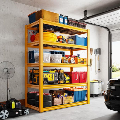 REIBII Storage Shelves 40''W Garage Shelving Heavy Duty Metal Shelving 2000LBS - Image 5