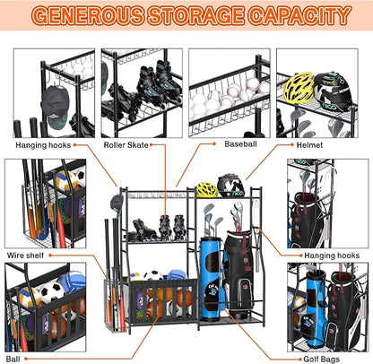 Ultrawall Golf Storage Organizer, Golf Bag Storage Stand - Image 5