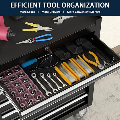 7-Drawer Metal Rolling Tool Chest - Image 3
