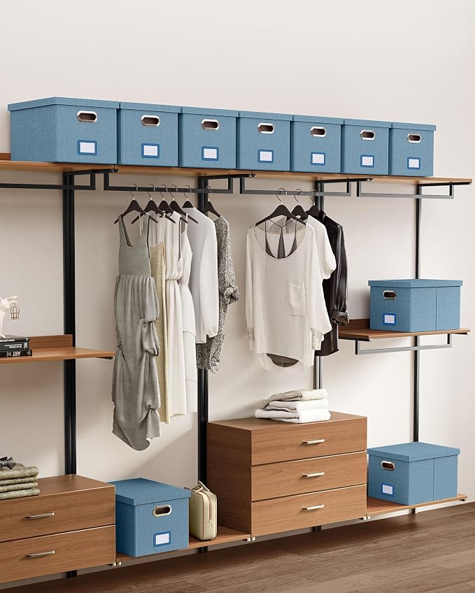 File Organizer with Lid, File Box, File Cabinet - Image 7