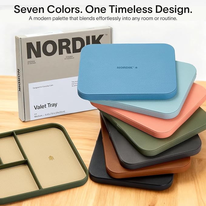 Nordik Leather Valet Tray - Image 7