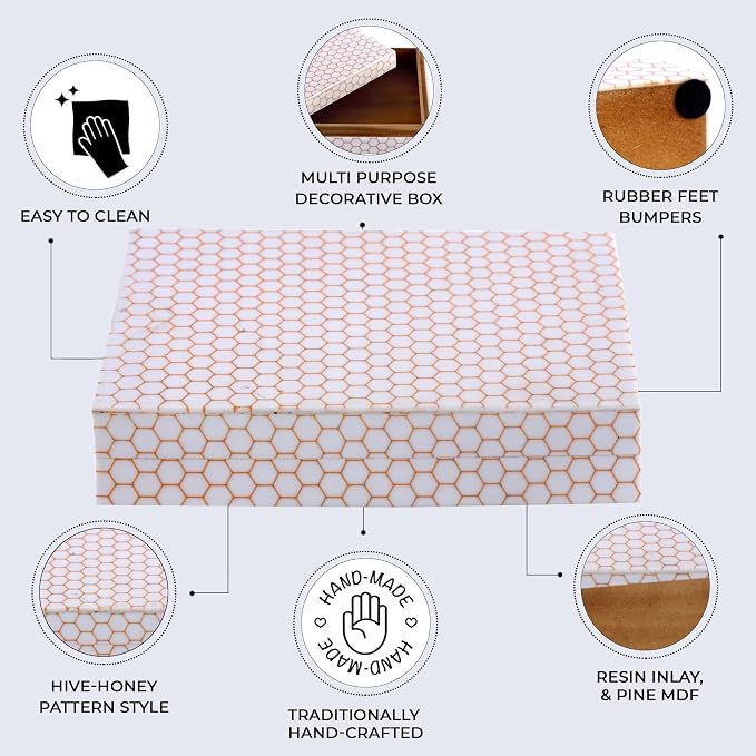 Handicrafts Home Large Decorative Storage Box - Image 3