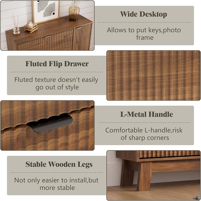 Shoe Cabinet Storage for Entryway - Image 5