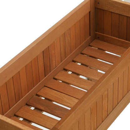 Furinno TIOMAN Planter Box, Outdoor Elevated Standing Planter Box, Raised - Image 7