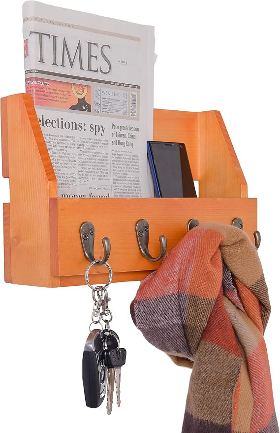 Flintar Wall Mounted Key and Mail Holder by Flintar