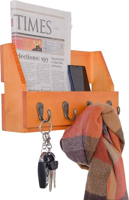Flintar Wall Mounted Key and Mail Holder by Flintar