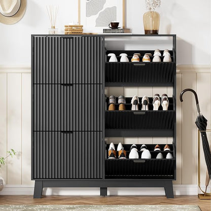 HUANLEGO Shoe Cabinet Storage for Entryway - Image 7