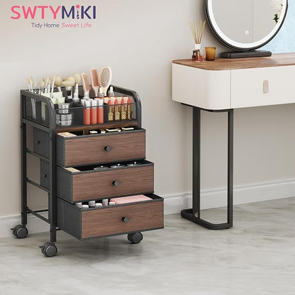 SWTYMIKI Rolling Makeup Organizer Cart - Image 7