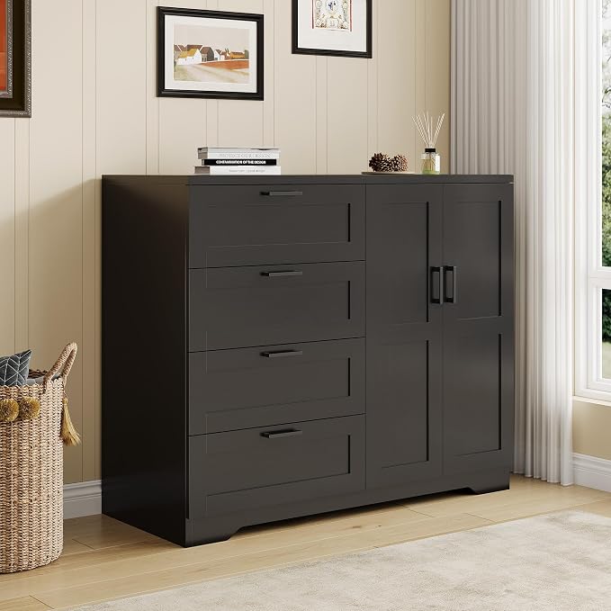 GarveeHome Multifunctional Wooden Dresser - Image 4