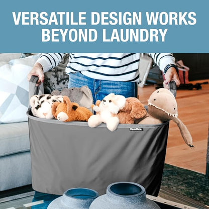 CleverMade Collapsible Laundry Basket Hamper - Image 5