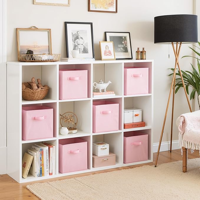 Cupic Cupid 11x11 Storage Cubes, 6 Pack Open Storage Bins - Image 5