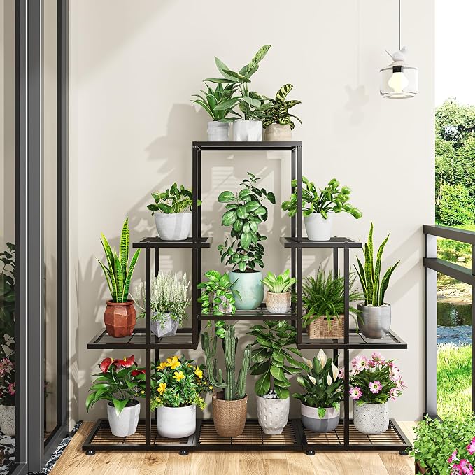 Ekisemio 5 Tier Metal Plant Stand - Image 2