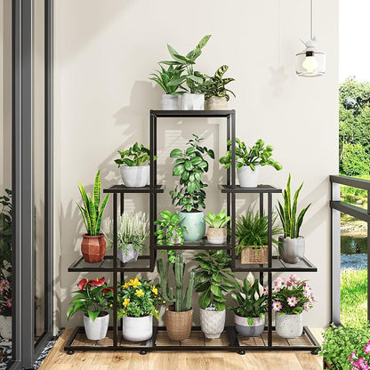 Ekisemio 5 Tier Metal Plant Stand - Image 2