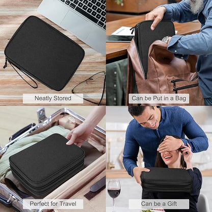 FYY Electronic Organizer, Extra Large Travel Cable Organizer Bag Pouch Portable - Image 7