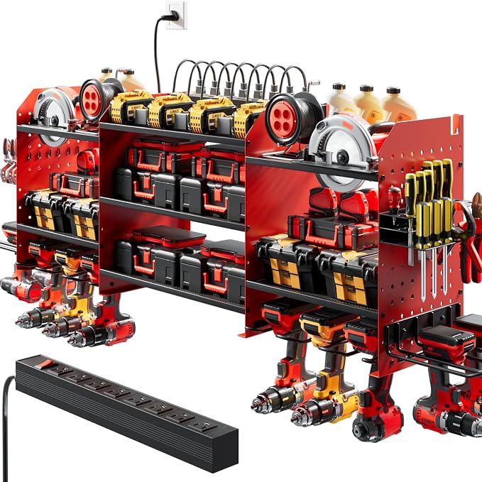 Upgrade Large Power Tool Organizer Wall Mount by WIWIDRM