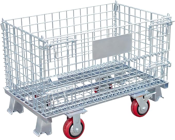 Collapsible Wire Storage Basket by MutsMover